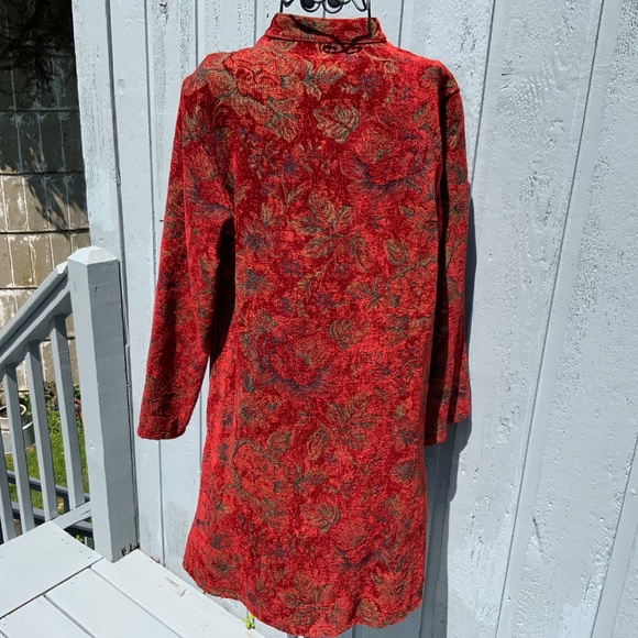 Chico’s Design Tapestry Floral Jacket (Size 3=XL) - Picture 5 of 7